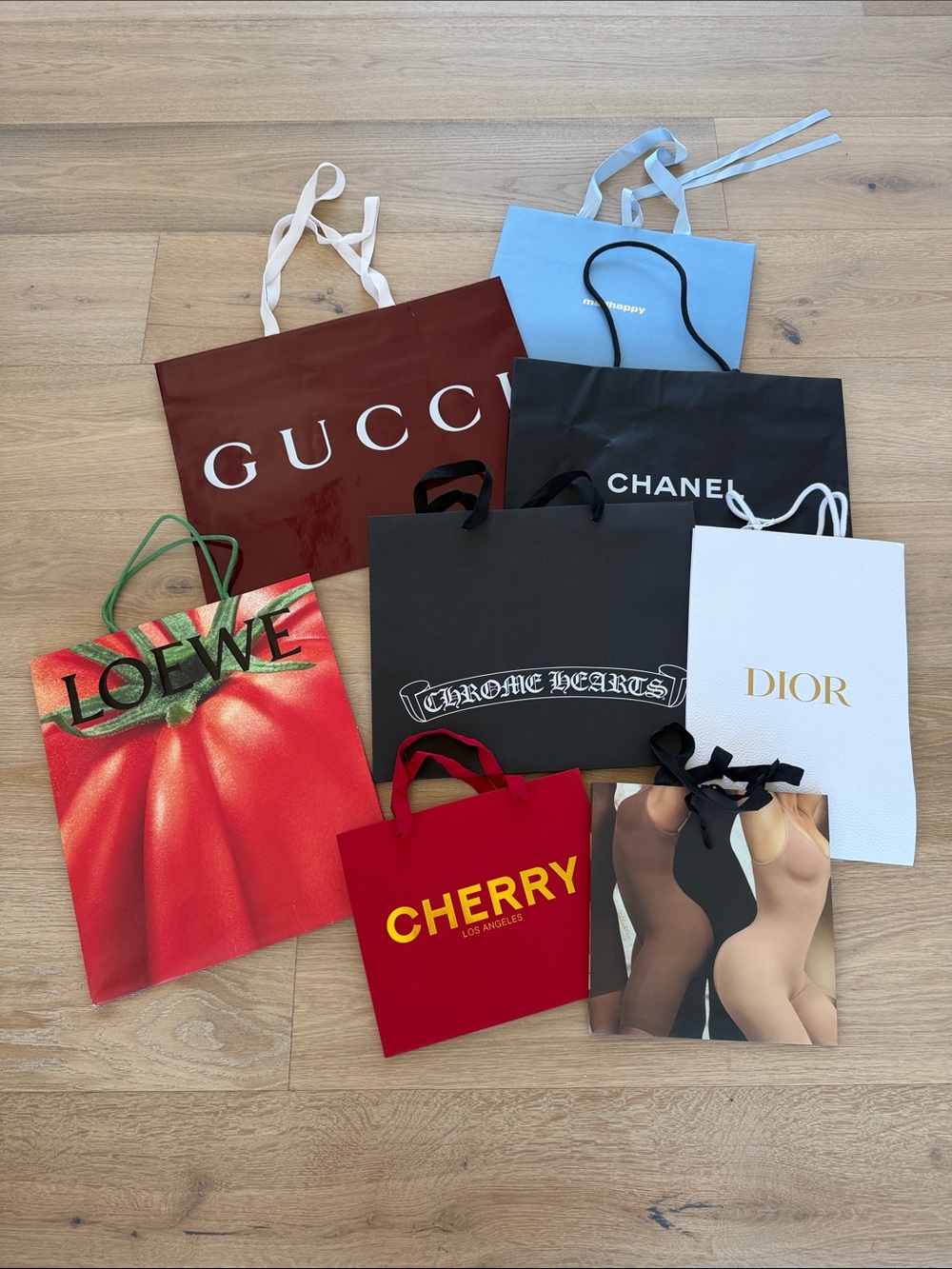 Designer paper Shopping Bag with Handles